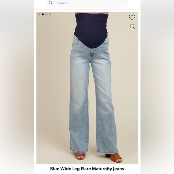 Wide Leg Maternity Jeans *open to offers* - Picture 3 of 8